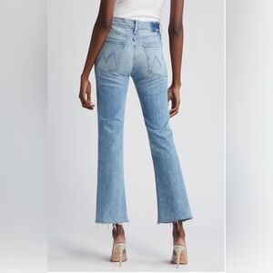 MOTHER Denim Jeans The Day Tripper Flood Fray